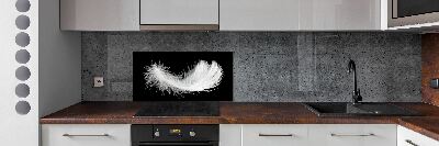 Panneau pour cuisine Plume