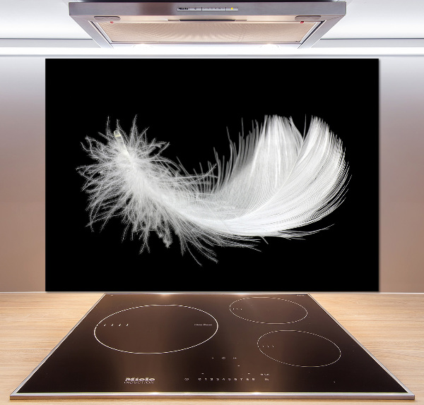 Panneau pour cuisine Plume