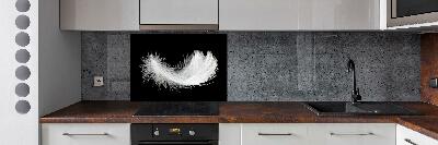 Panneau pour cuisine Plume