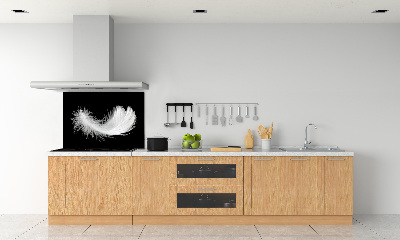 Panneau pour cuisine Plume