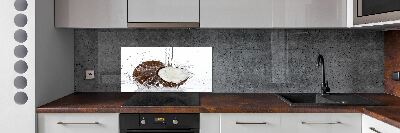 Panneau pour cuisine Noix de coco