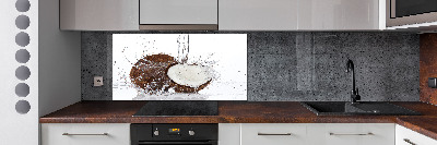 Panneau pour cuisine Noix de coco