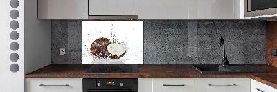 Panneau pour cuisine Noix de coco