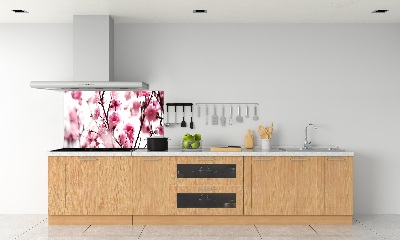 Panneau crédence cuisine Fleur de prunier