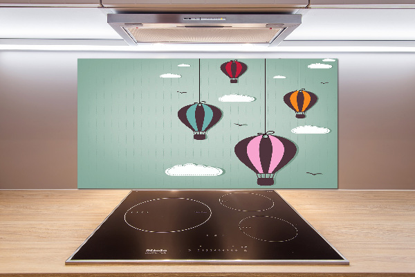 Panneau crédence cuisine Ballons volants