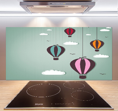Panneau crédence cuisine Ballons volants