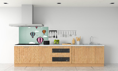 Panneau crédence cuisine Ballons volants