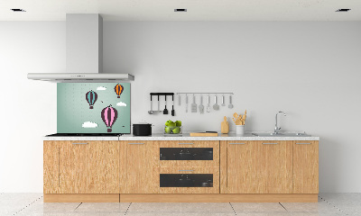 Panneau crédence cuisine Ballons volants