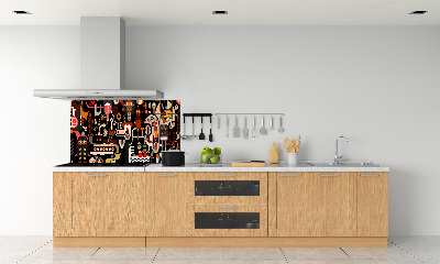 Panneau crédence cuisine Production de café