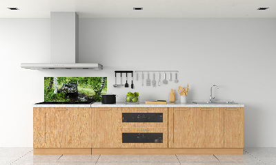 Verre pour crédence Jeep dans la forêt