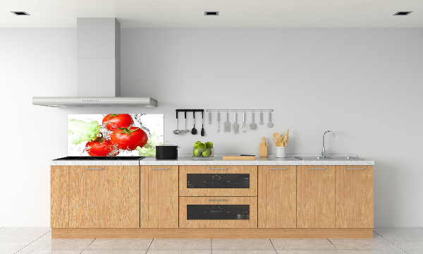 Crédence en verre trempé Tomates et laitue