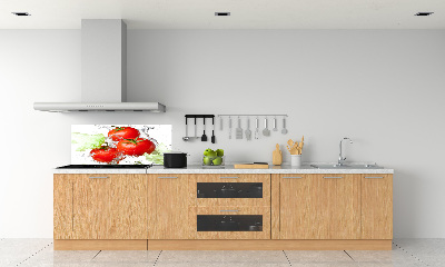 Crédence en verre trempé Tomates et laitue