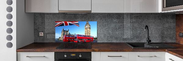 Panneau crédence cuisine Bus à Londres