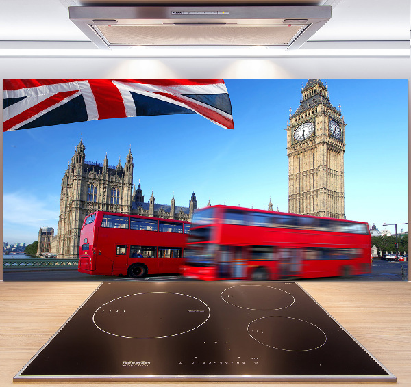 Panneau crédence cuisine Bus à Londres