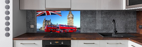 Panneau crédence cuisine Bus à Londres