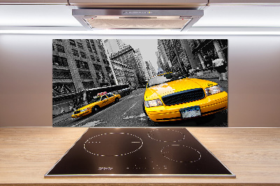 Crédence en verre Taxis New York