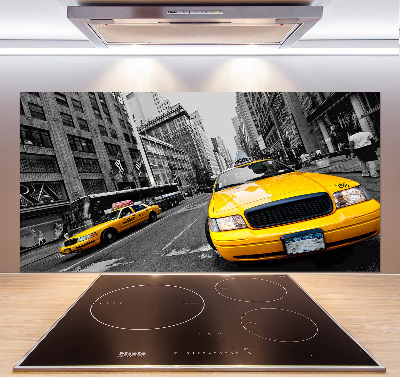 Crédence en verre Taxis New York