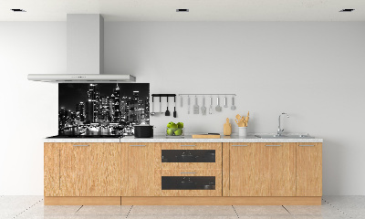 Crédence cuisine en verre Sydney la nuit