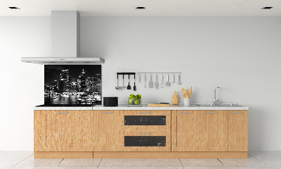 Crédence cuisine en verre Sydney la nuit