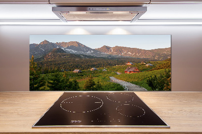 Crédence de cuisine Clairière dans les Tatras