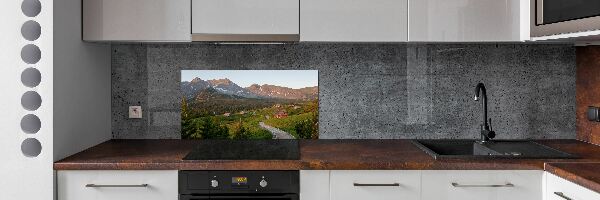 Crédence de cuisine Clairière dans les Tatras