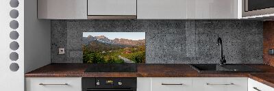 Crédence de cuisine Clairière dans les Tatras