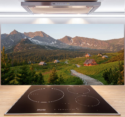 Crédence de cuisine Clairière dans les Tatras