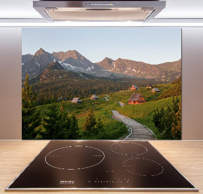 Crédence de cuisine Clairière dans les Tatras