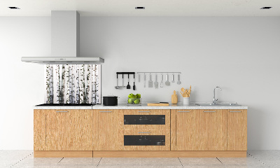 Crédence cuisine en verre Troncs de bouleau
