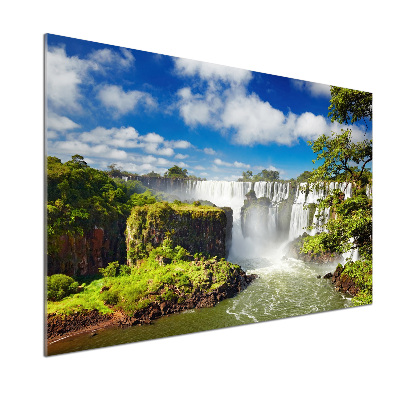 Crédence en verre trempé Cascade Argentine