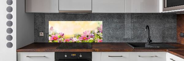 Crédence en verre avec motif Maki