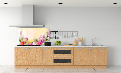 Crédence en verre avec motif Maki