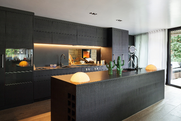 Panneau crédence cuisine Cheminée