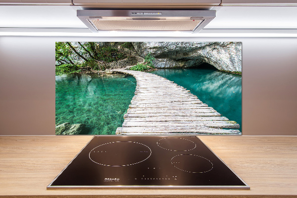 Panneau pour cuisine Lacs de Plitvice