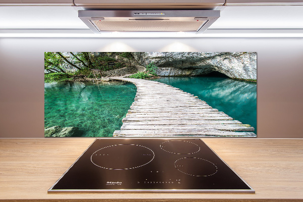 Panneau pour cuisine Lacs de Plitvice
