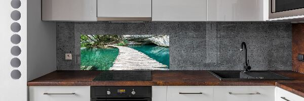 Panneau pour cuisine Lacs de Plitvice
