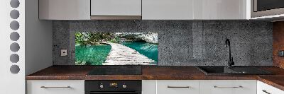 Panneau pour cuisine Lacs de Plitvice