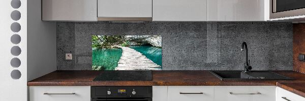 Panneau pour cuisine Lacs de Plitvice