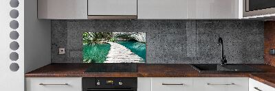 Panneau pour cuisine Lacs de Plitvice