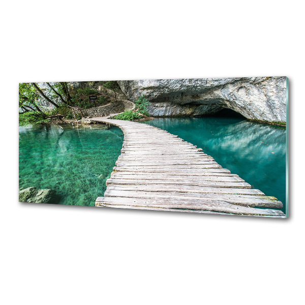 Panneau pour cuisine Lacs de Plitvice