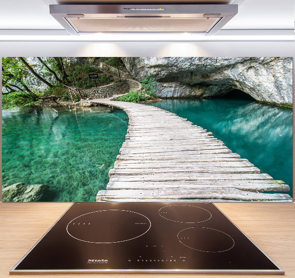 Panneau pour cuisine Lacs de Plitvice