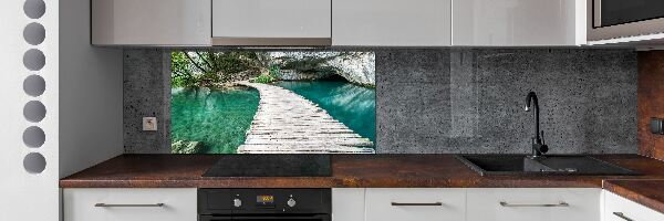 Panneau pour cuisine Lacs de Plitvice