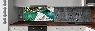 Panneau pour cuisine Lacs de Plitvice