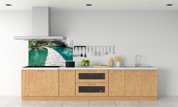 Panneau pour cuisine Lacs de Plitvice
