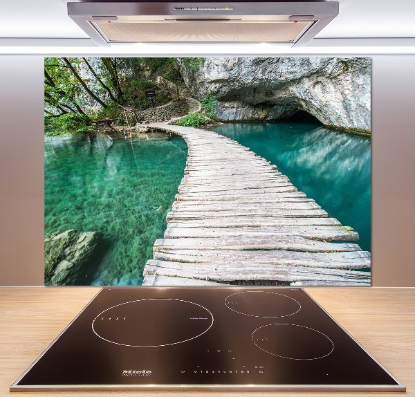 Panneau pour cuisine Lacs de Plitvice