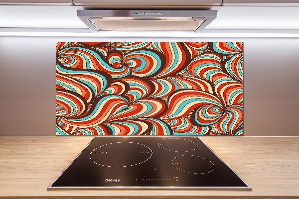 Panneau crédence cuisine Motif tourbillonnant