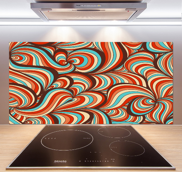 Panneau crédence cuisine Motif tourbillonnant