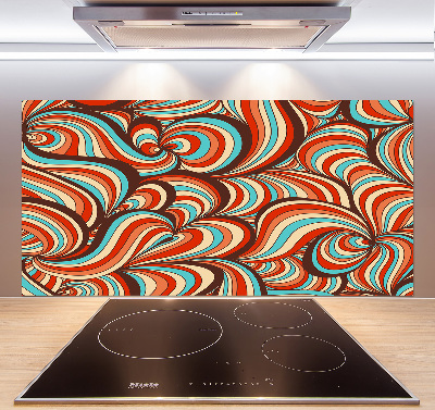 Panneau crédence cuisine Motif tourbillonnant