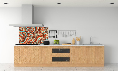 Panneau crédence cuisine Motif tourbillonnant