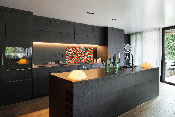 Panneau crédence cuisine Motif tourbillonnant